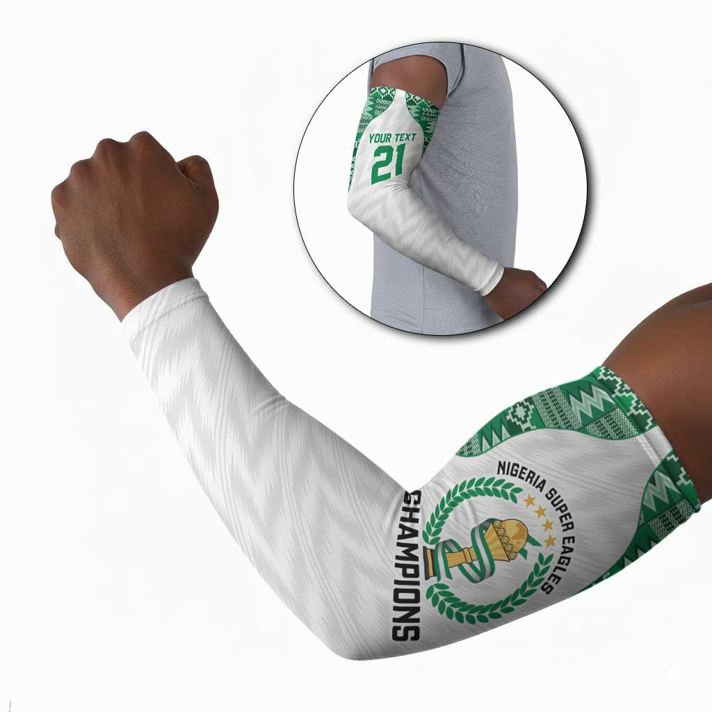 Custom Nigeria Super Eagles Arm Sleeves African Football Champions 2025