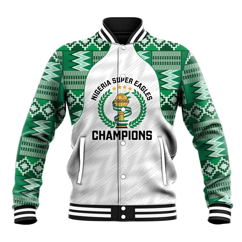 Custom Nigeria Super Eagles Baseball Jacket African Football Champions 2025