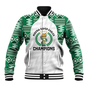 Custom Nigeria Super Eagles Baseball Jacket African Football Champions 2025