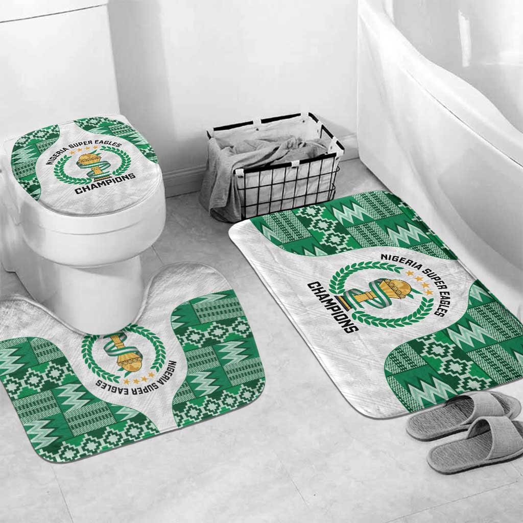 Nigeria Super Eagles Bathroom Set African Football Champions 2025