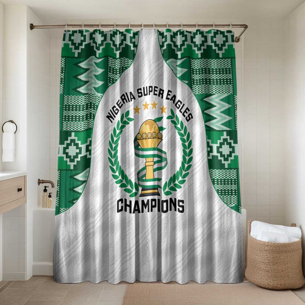 Nigeria Super Eagles Bathroom Set African Football Champions 2025