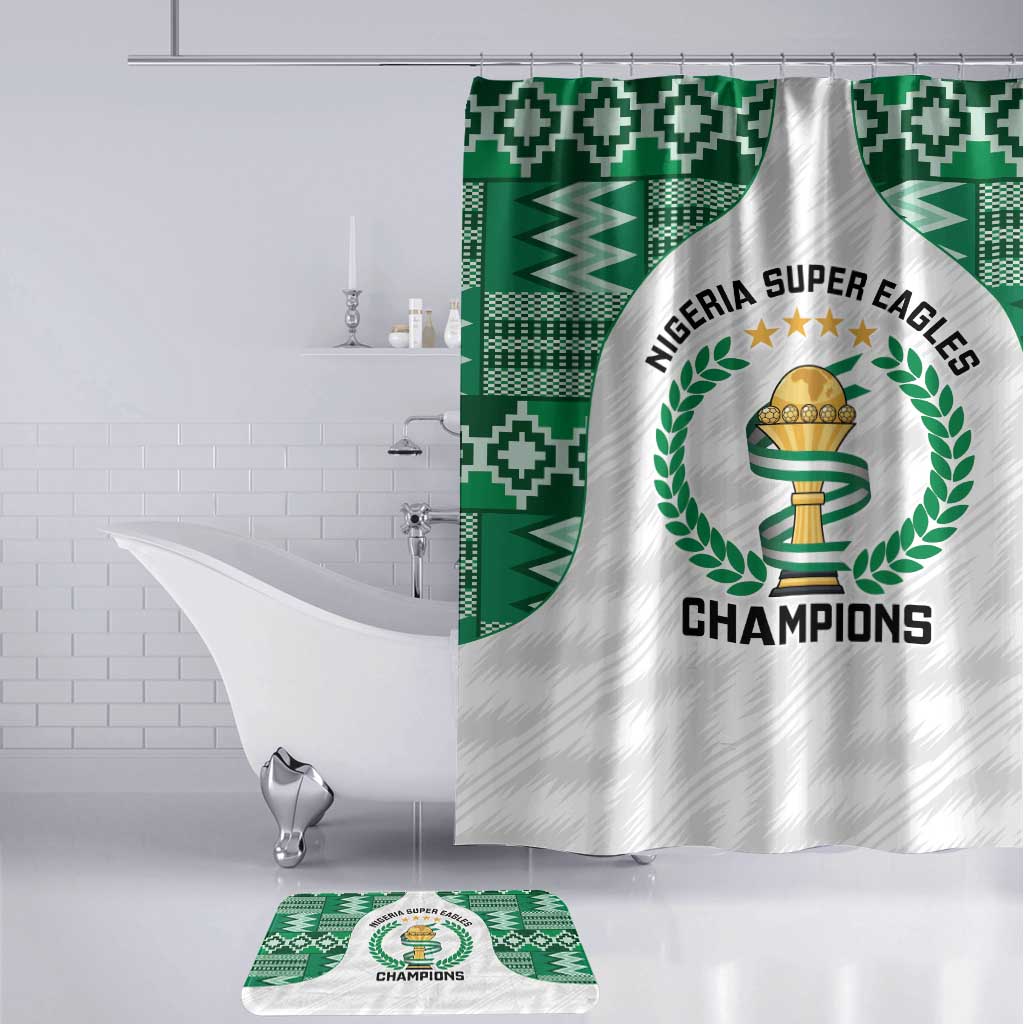 Nigeria Super Eagles Bathroom Set African Football Champions 2025