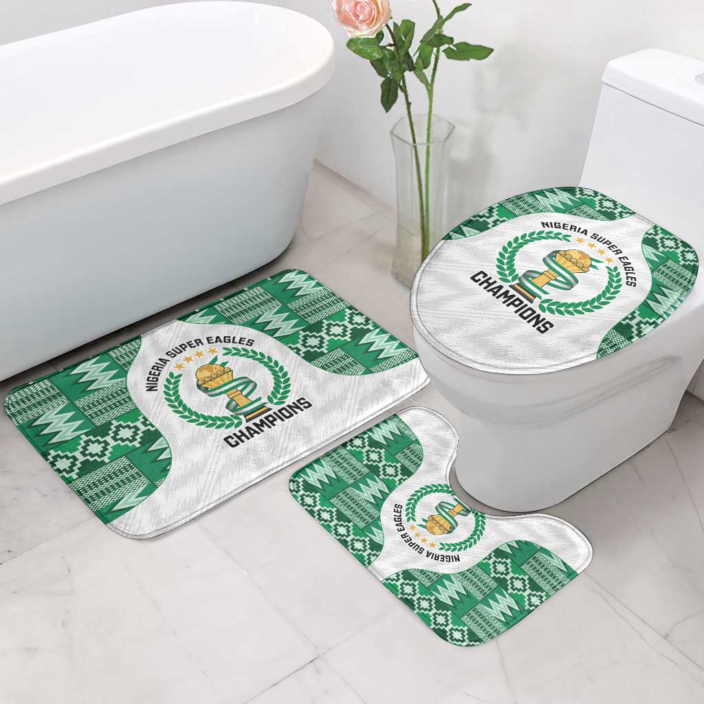 Nigeria Super Eagles Bathroom Set African Football Champions 2025