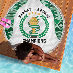 Nigeria Super Eagles Beach Blanket African Football Champions 2025