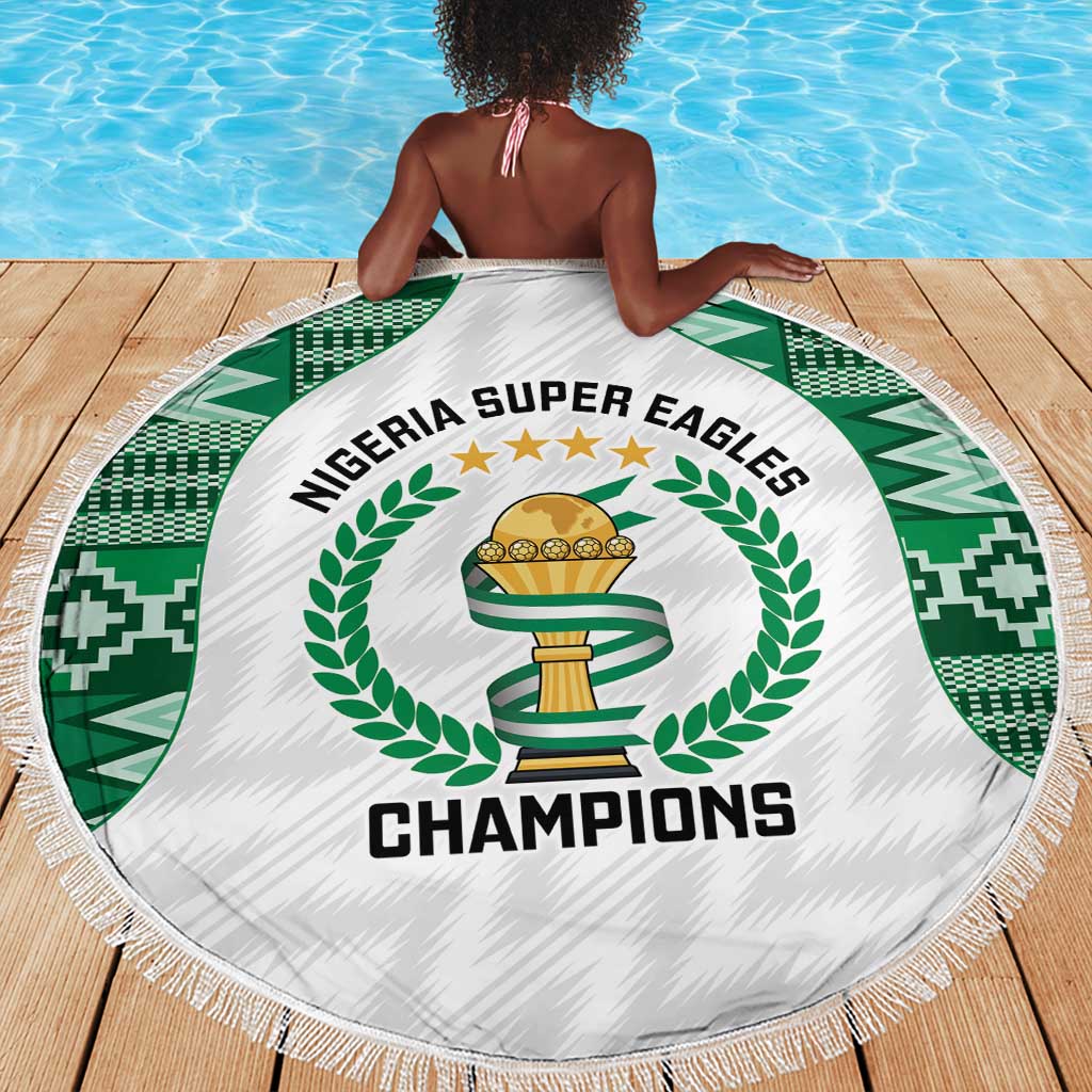 Nigeria Super Eagles Beach Blanket African Football Champions 2025