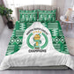 Nigeria Super Eagles Bedding Set African Football Champions 2025