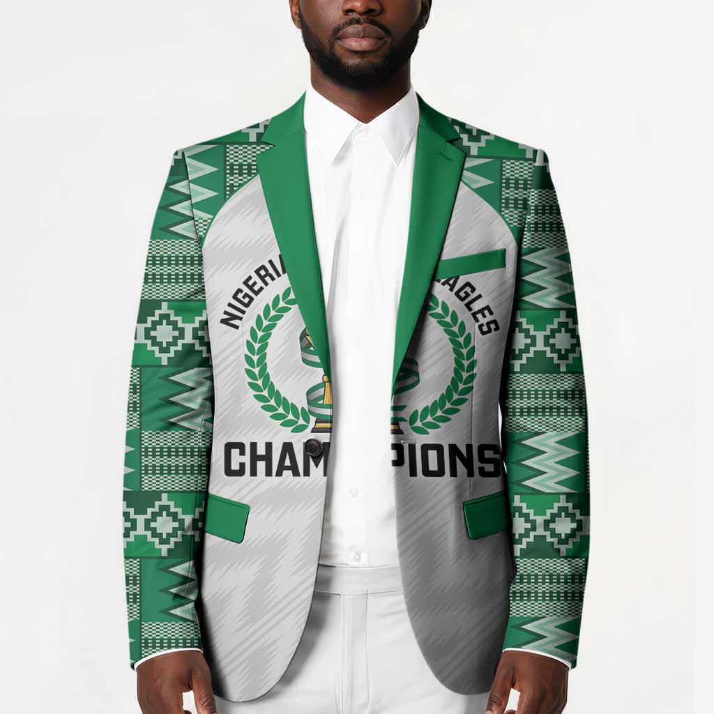Custom Nigeria Super Eagles Blazer African Football Champions 2025