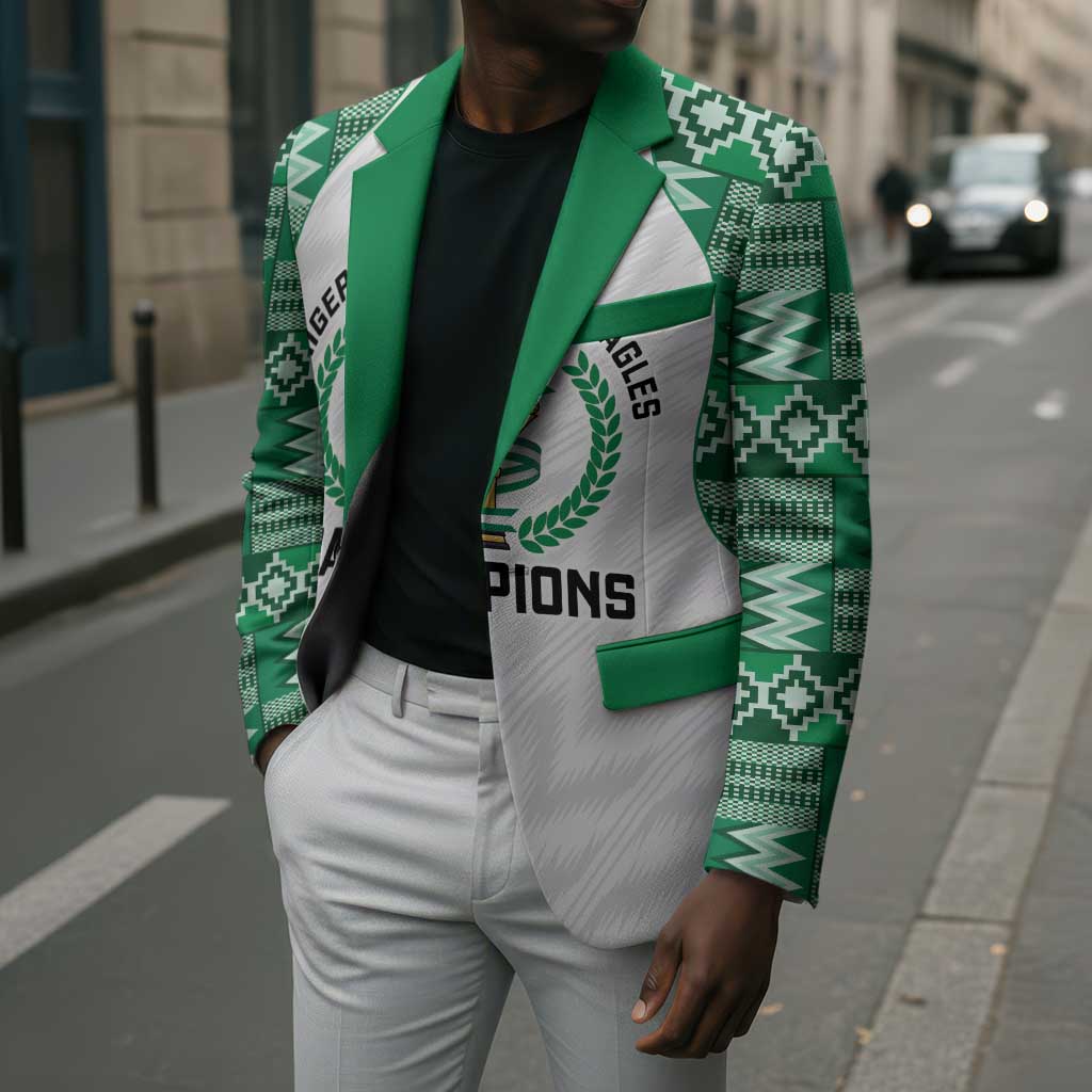 Custom Nigeria Super Eagles Blazer African Football Champions 2025