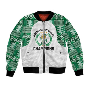 Custom Nigeria Super Eagles Bomber Jacket African Football Champions 2025