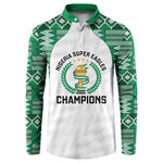 Custom Nigeria Super Eagles Button Sweatshirt African Football Champions 2025