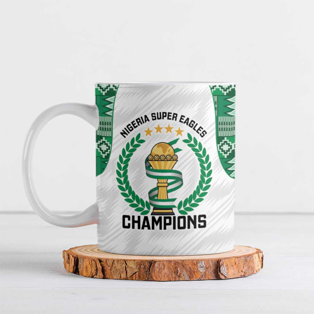 Custom Nigeria Super Eagles Ceramic Mug African Football Champions 2025