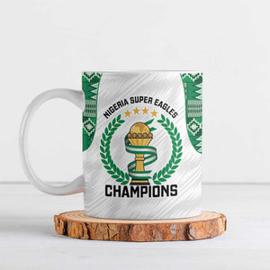 Custom Nigeria Super Eagles Ceramic Mug African Football Champions 2025