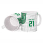 Custom Nigeria Super Eagles Ceramic Mug African Football Champions 2025
