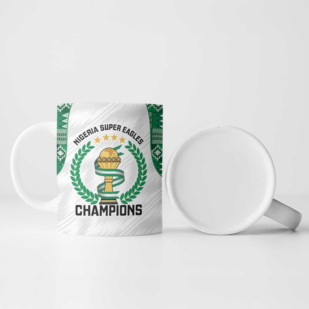 Custom Nigeria Super Eagles Ceramic Mug African Football Champions 2025