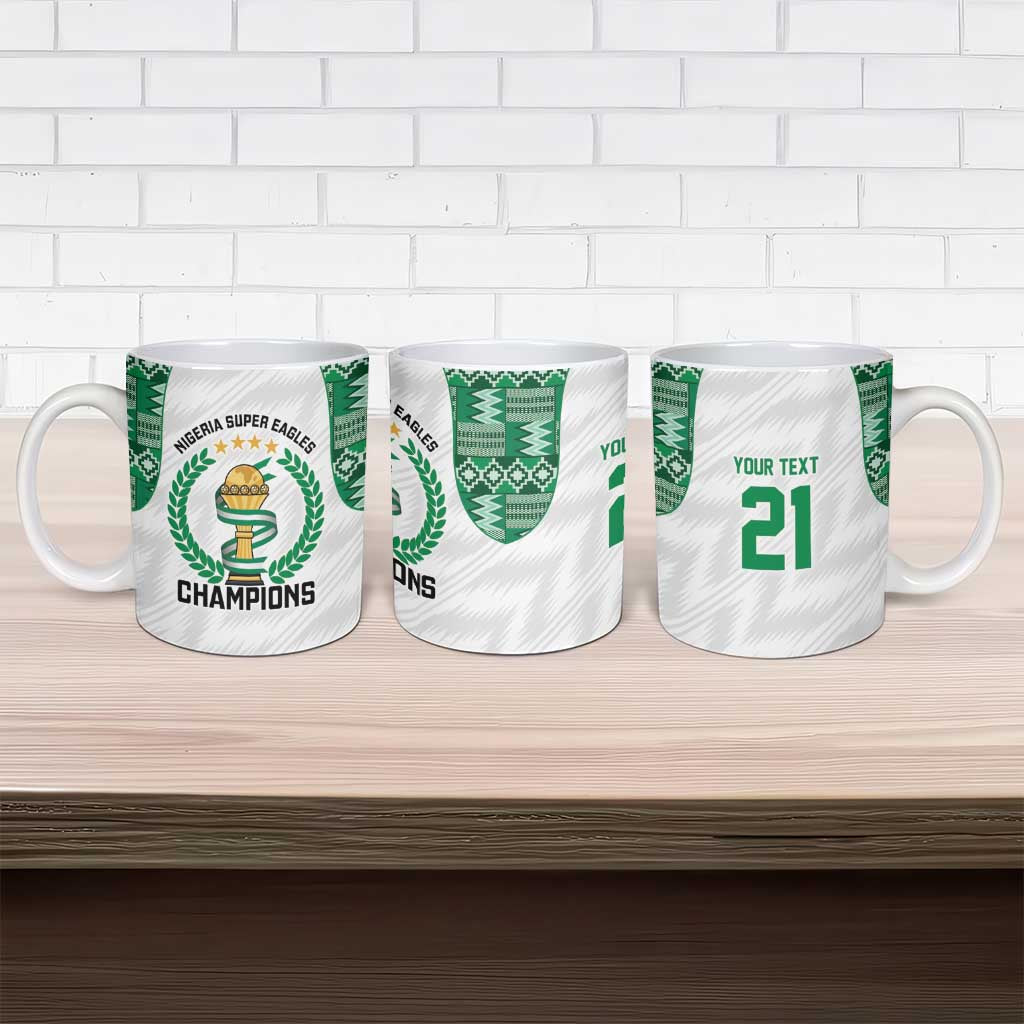 Custom Nigeria Super Eagles Ceramic Mug African Football Champions 2025