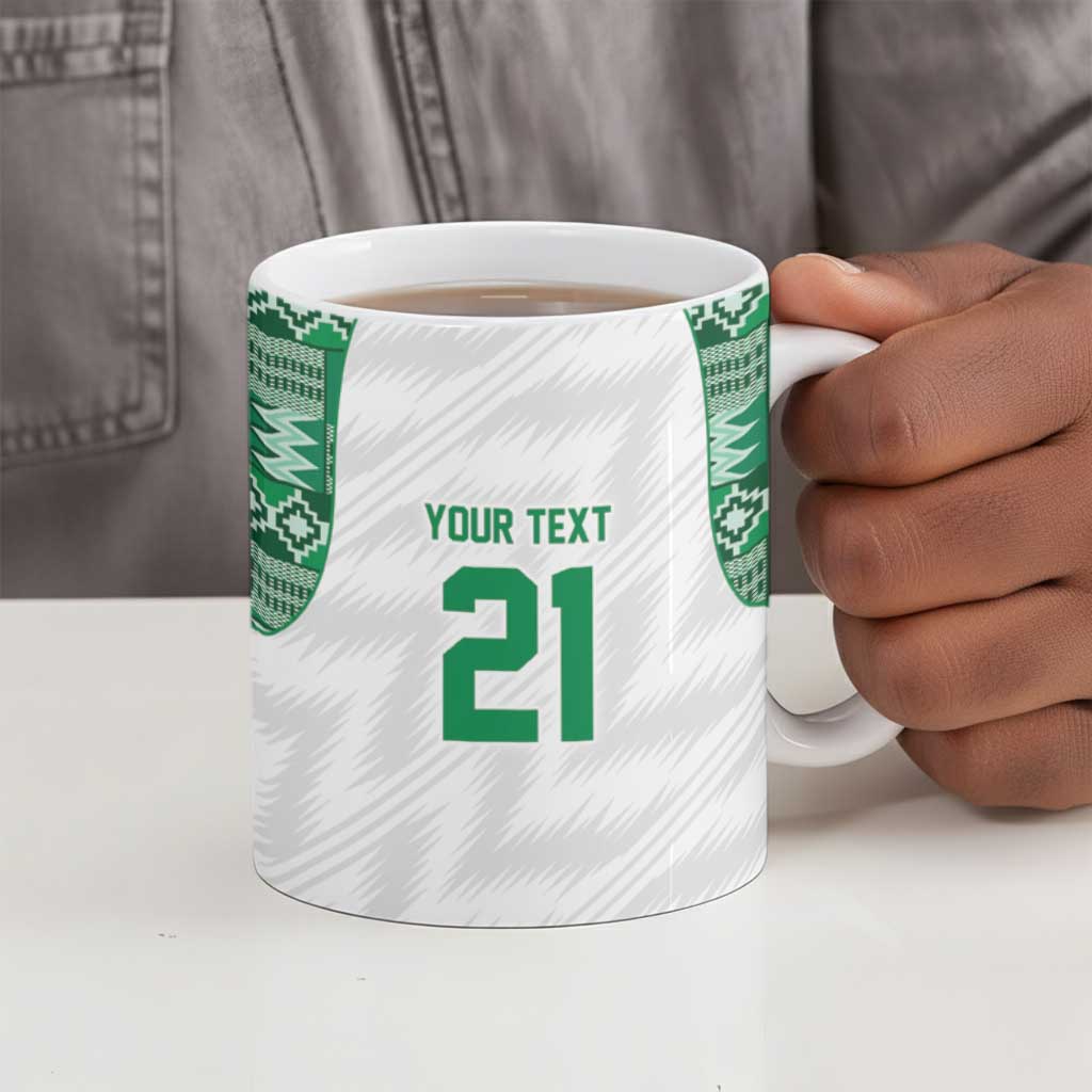 Custom Nigeria Super Eagles Ceramic Mug African Football Champions 2025