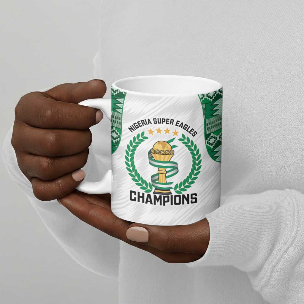 Custom Nigeria Super Eagles Ceramic Mug African Football Champions 2025