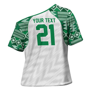 Custom Nigeria Super Eagles Cross Shoulder Shirt African Football Champions 2025