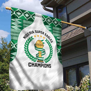 Nigeria Super Eagles Garden Flag African Football Champions 2025