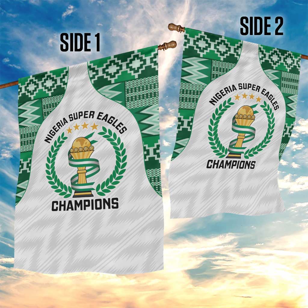 Nigeria Super Eagles Garden Flag African Football Champions 2025