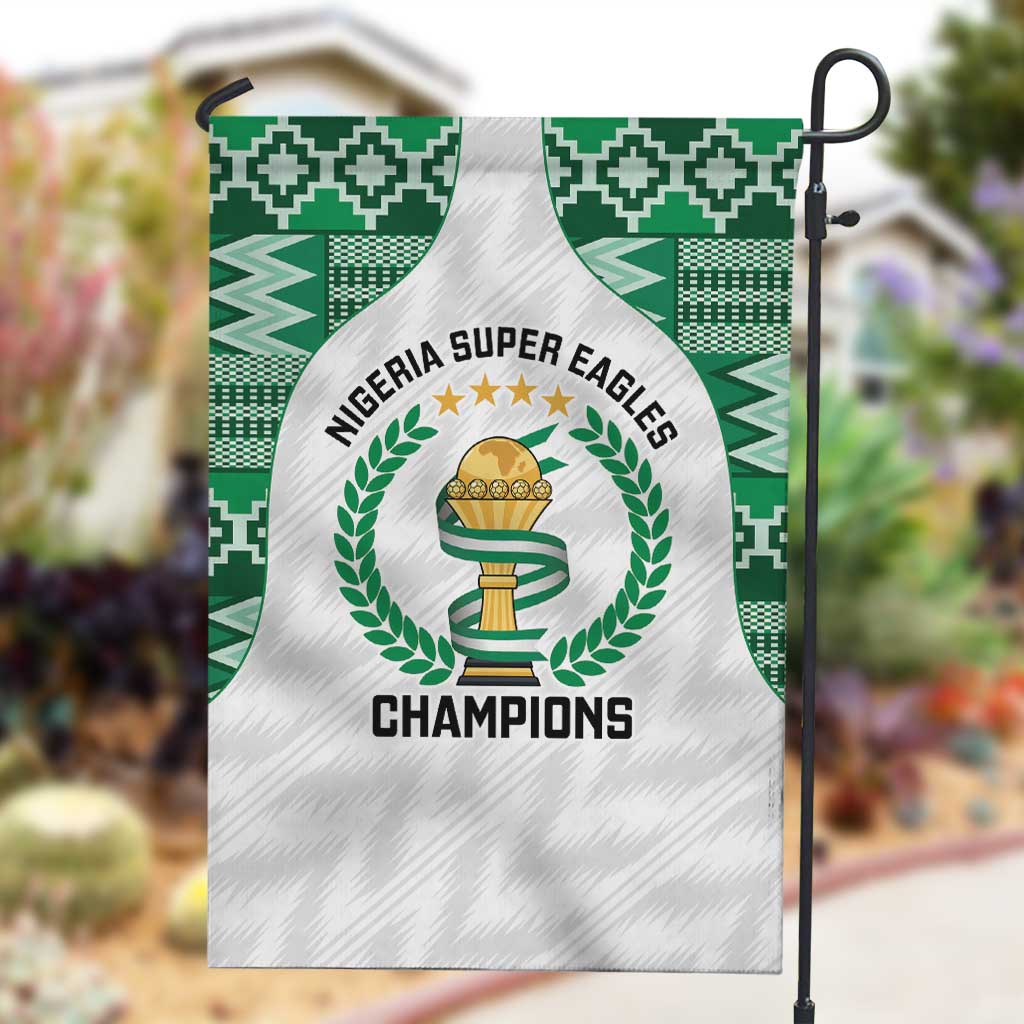 Nigeria Super Eagles Garden Flag African Football Champions 2025
