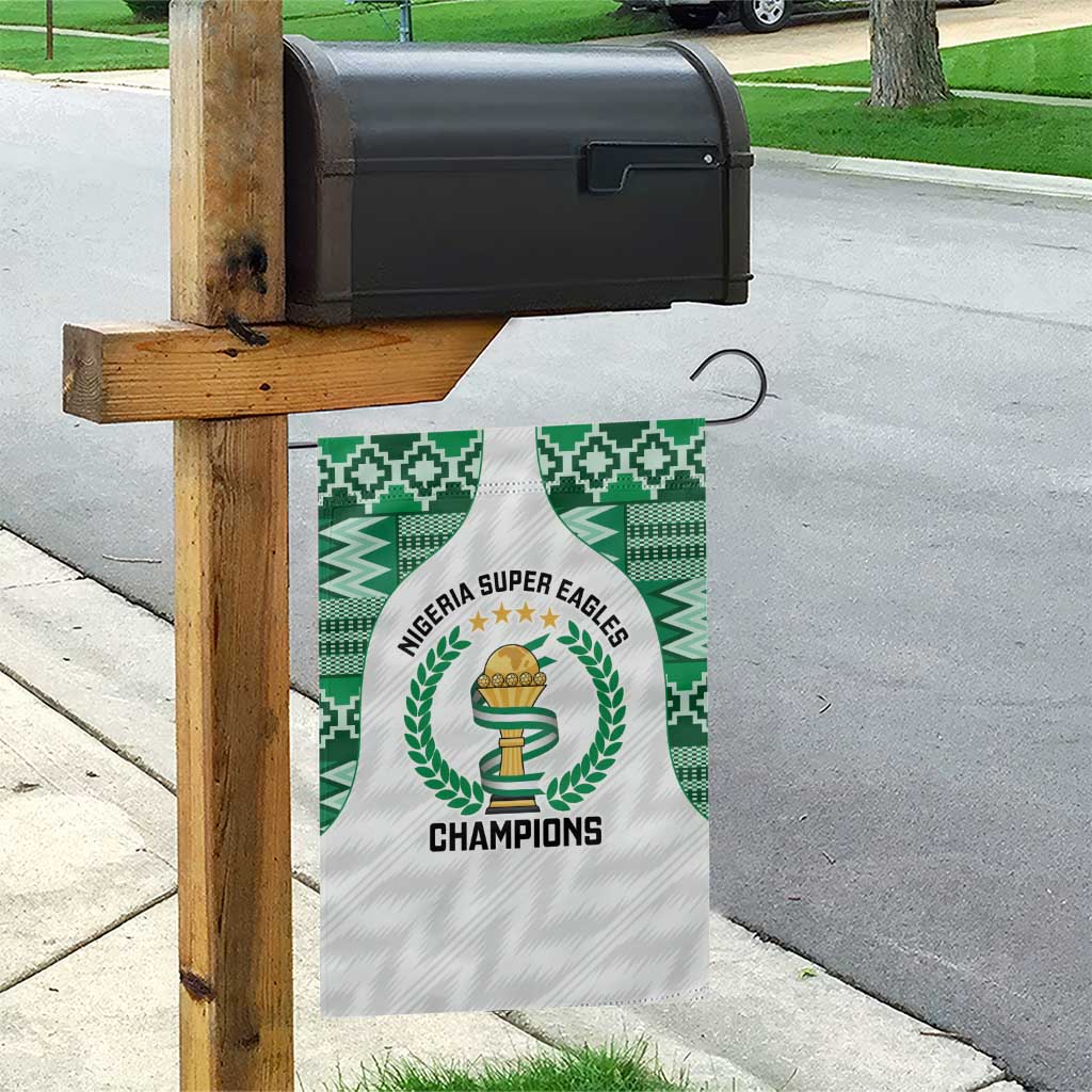 Nigeria Super Eagles Garden Flag African Football Champions 2025