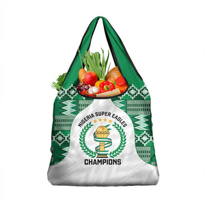 Nigeria Super Eagles Grocery Bag African Football Champions 2025
