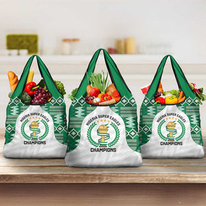Nigeria Super Eagles Grocery Bag African Football Champions 2025