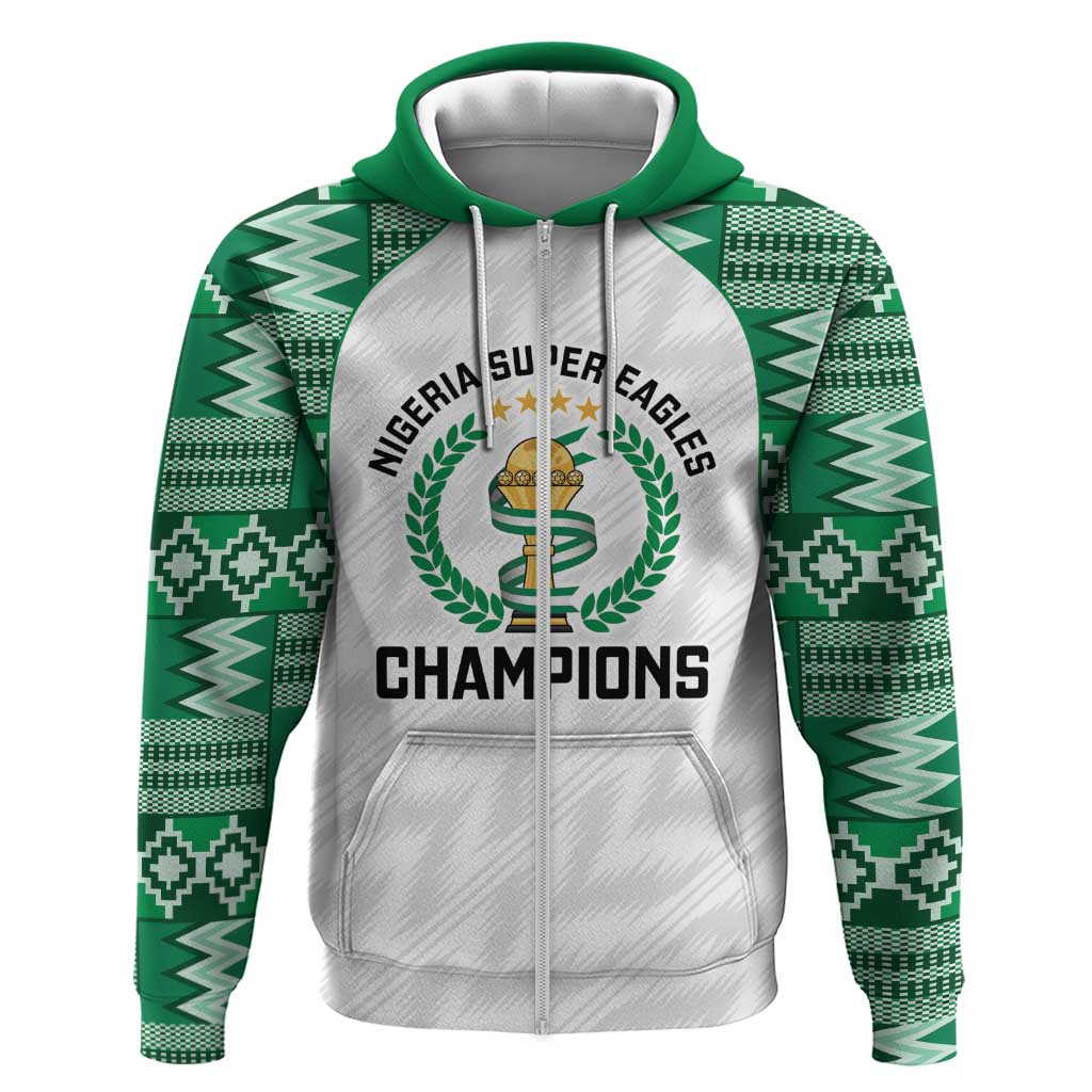 Custom Nigeria Super Eagles Hoodie African Football Champions 2025