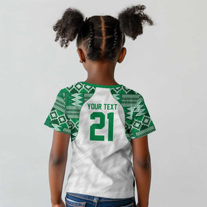 Custom Nigeria Super Eagles Kid T shirt African Football Champions 2025