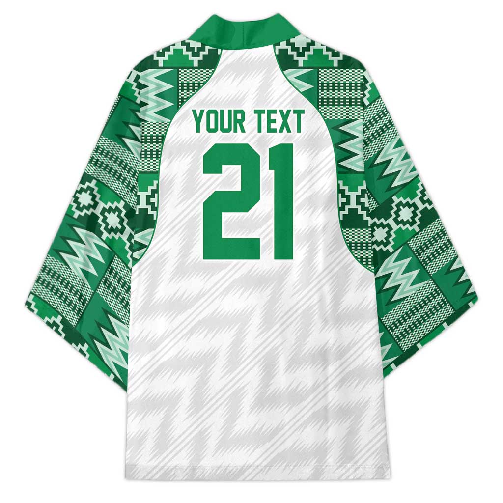 Custom Nigeria Super Eagles Kimono African Football Champions 2025
