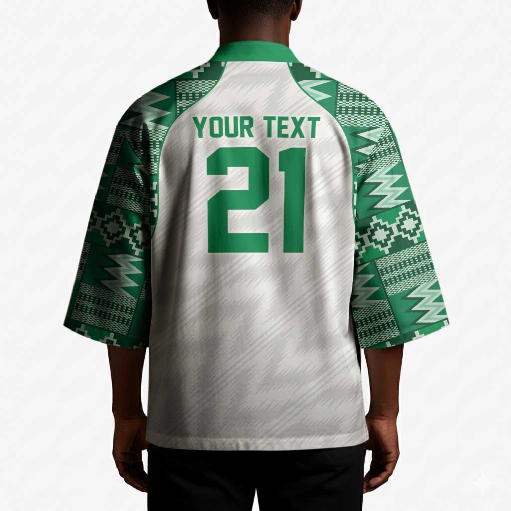 Custom Nigeria Super Eagles Kimono African Football Champions 2025