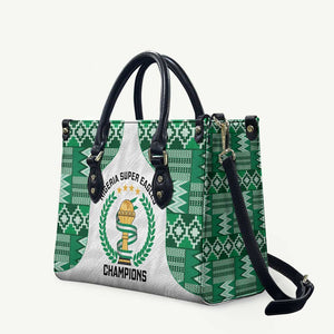 Nigeria Super Eagles Leather Bag African Football Champions 2025