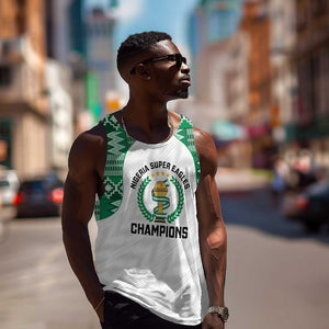 Custom Nigeria Super Eagles Men Tank Top African Football Champions 2025