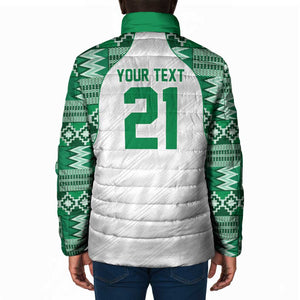 Custom Nigeria Super Eagles Padded Jacket African Football Champions 2025