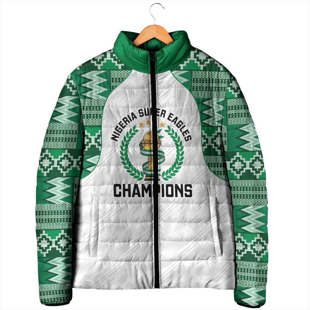 Custom Nigeria Super Eagles Padded Jacket African Football Champions 2025