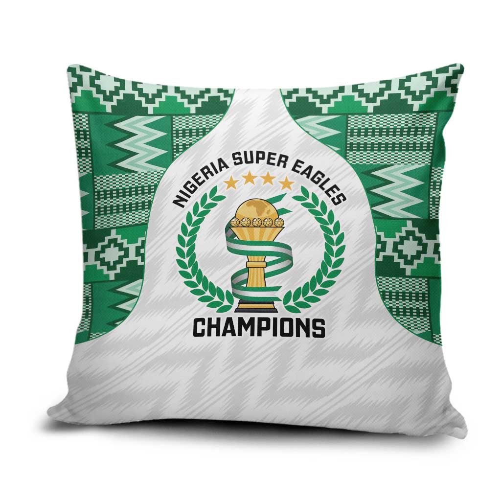 Nigeria Super Eagles Pillow Cover African Football Champions 2025