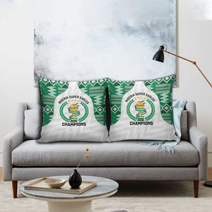 Nigeria Super Eagles Pillow Cover African Football Champions 2025