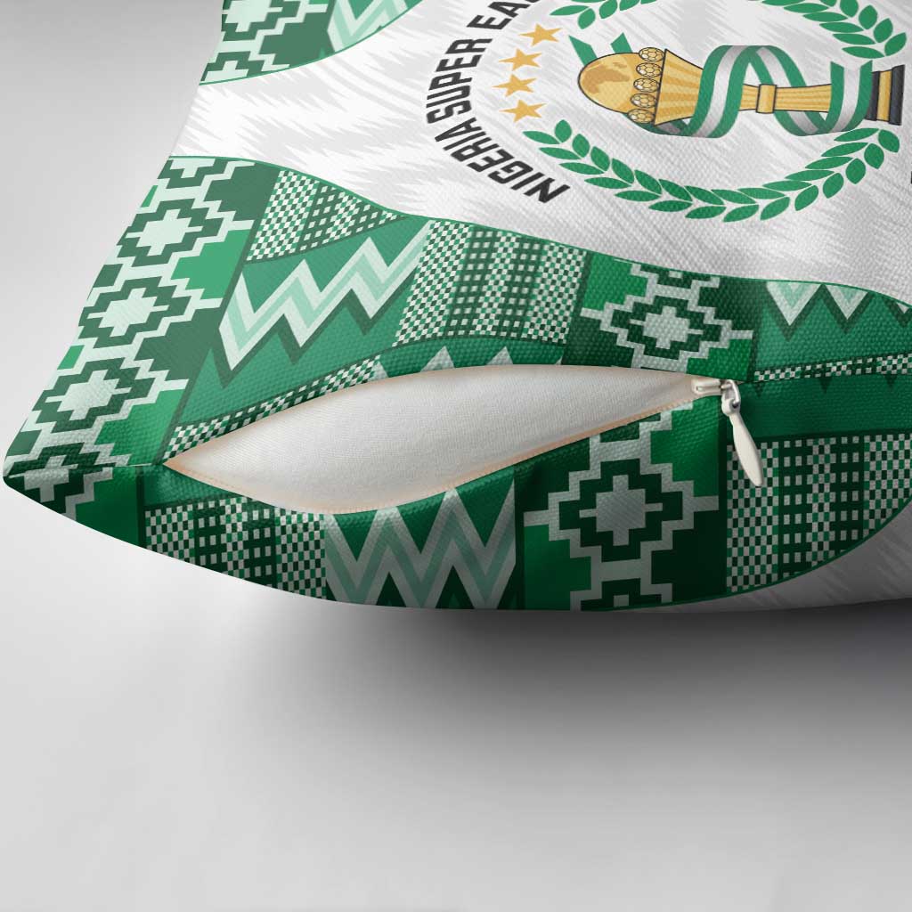 Nigeria Super Eagles Pillow Cover African Football Champions 2025