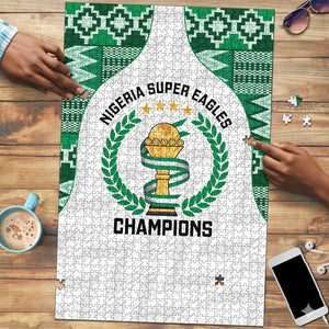 Nigeria Super Eagles Puzzle African Football Champions 2025