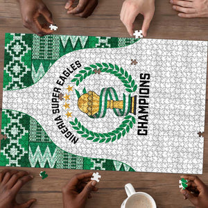 Nigeria Super Eagles Puzzle African Football Champions 2025