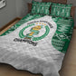 Nigeria Super Eagles Quilt Bed Set African Football Champions 2025