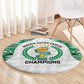 Nigeria Super Eagles Round Carpet African Football Champions 2025