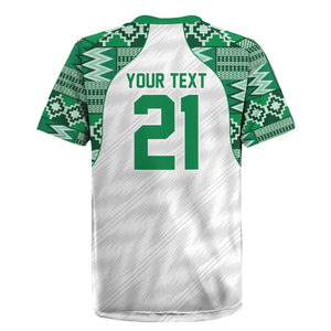Custom Nigeria Super Eagles Rugby Jersey African Football Champions 2025