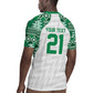 Custom Nigeria Super Eagles Rugby Jersey African Football Champions 2025