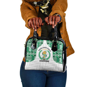 Nigeria Super Eagles Shoulder Handbag African Football Champions 2025