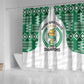 Nigeria Super Eagles Shower Curtain African Football Champions 2025