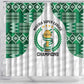 Nigeria Super Eagles Shower Curtain African Football Champions 2025