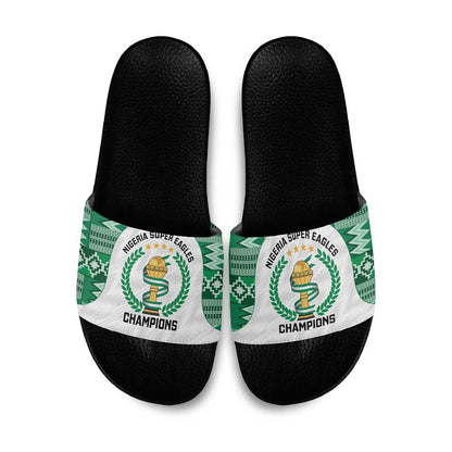 Nigeria Super Eagles Slide Sandals African Football Champions 2025