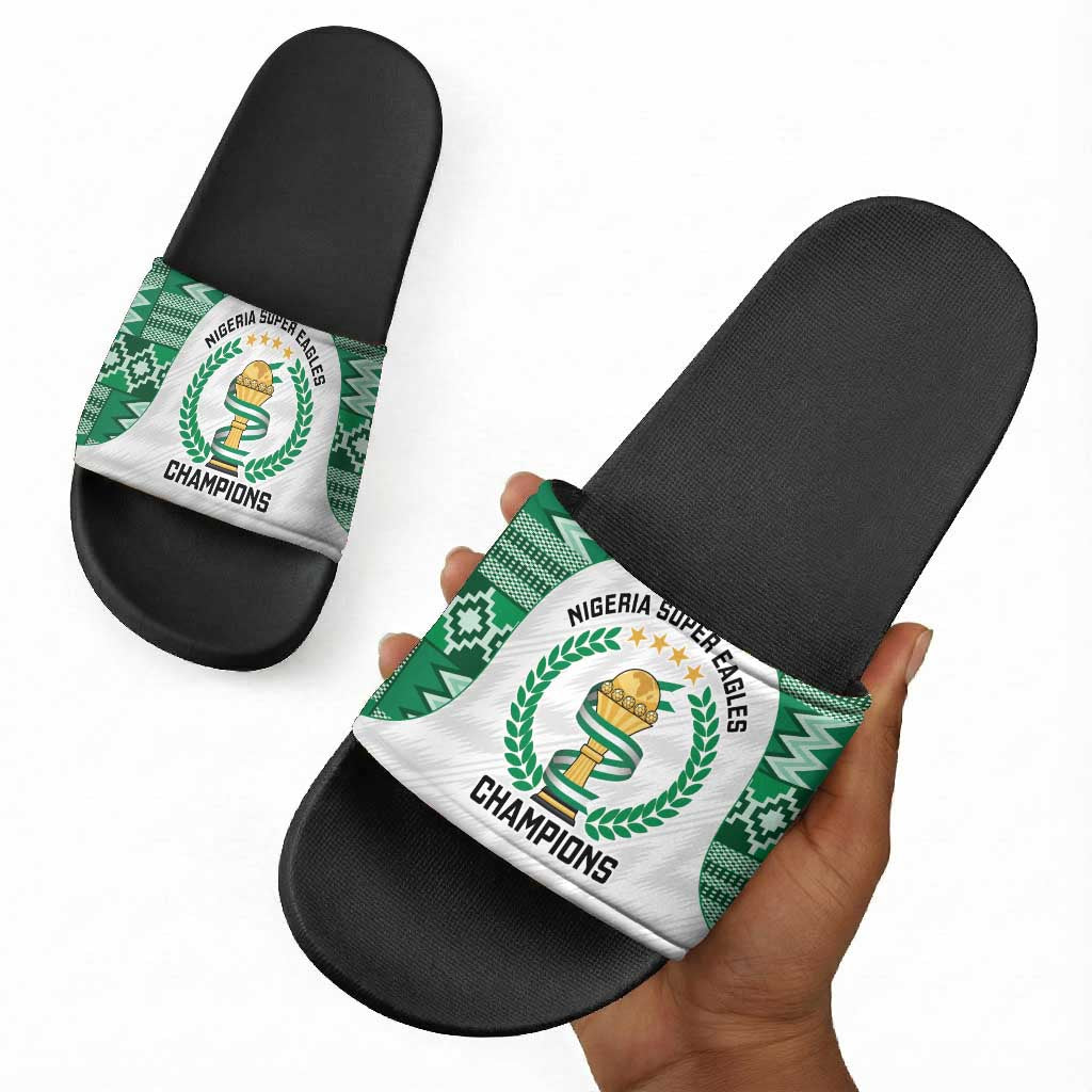 Nigeria Super Eagles Slide Sandals African Football Champions 2025